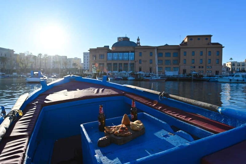 Bari: Boat trip over "Gozzovigliando", fishermen boat - The optional swim stop: when conditions allow