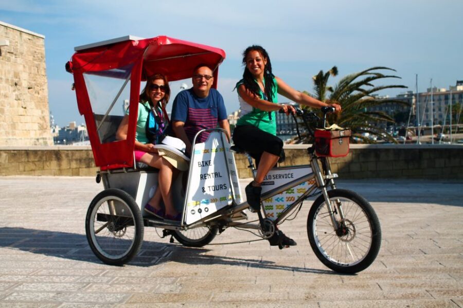 Bari: Old Town Guided Eco-Friendly Rickshaw Tour - Key things to know before you ride