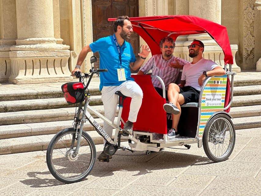 Bari: Old Town Guided Eco-Friendly Rickshaw Tour - San Nicola, San Sabino, and the Swabian Castle from street level