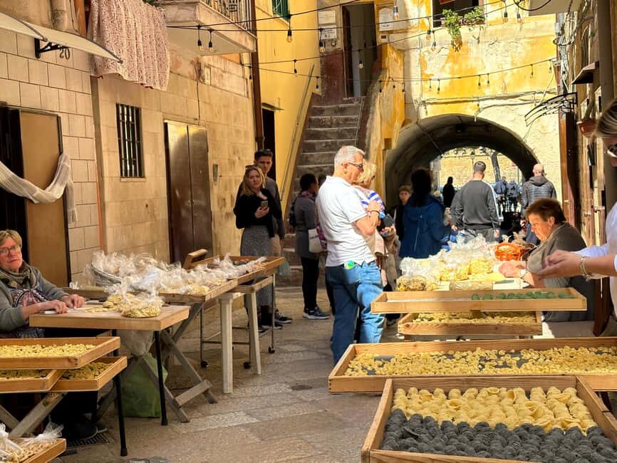 Bari: Pasta Experience Walking Tour - Price and value: is $72 fair for 2.5 hours?