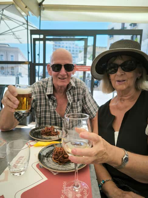Bari Street Food Tour by Bike - The best part: focaccia barese, octopus bread, street snacks, and gelato