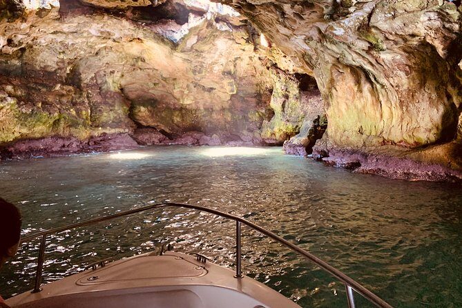 Boat tour of the Polignano a Mare caves with aperitif - Grottone: A Cave That Used to Host a Cinema