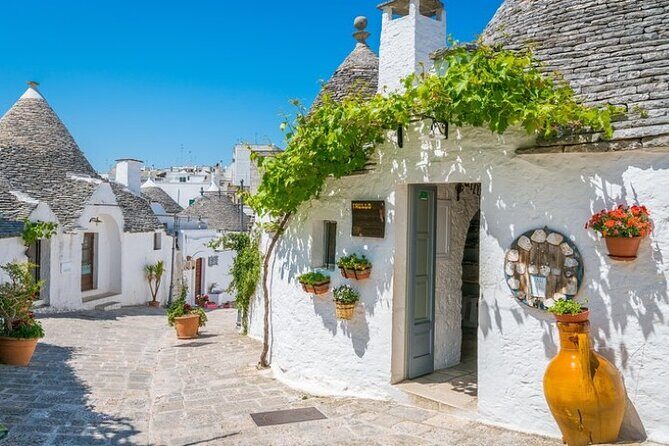 Day Trip to Alberobello and Matera from Bari with shared transfer - Alberobello’s trulli: 3 hours to wander UNESCO streets your way