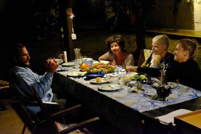 Fresh pasta and dinner in my biogarden - Cats, Chickens, and the Weather Reality Check