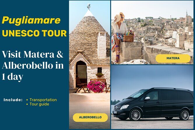 From Bari : Unesco Tour - Guided Tour of Matera and Alberobello - Alberobello Trulli: Conical Houses, UNESCO Magic, And Going Inside