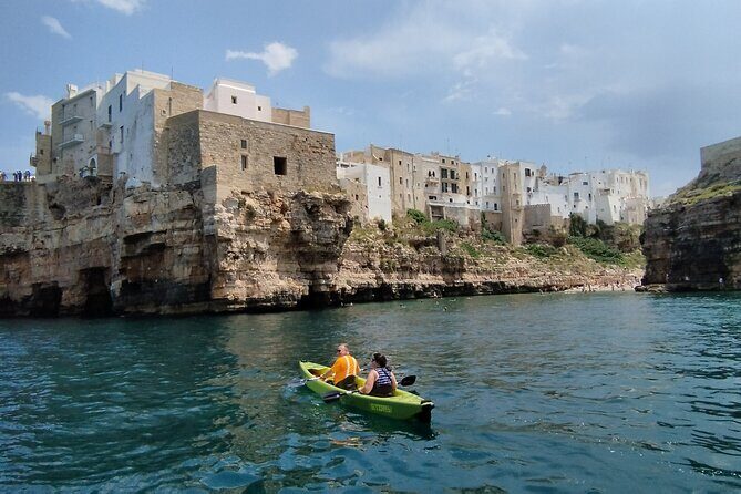 Kayak excursion in Polignano a Mare - Caves, coves, and a swim break you’ll actually get time for