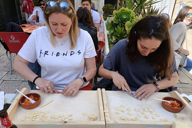People of Bari unusual guided tour with pasta making at Grandma house - Grandma House Pasta Visit: Meet Anna and Learn How It Works