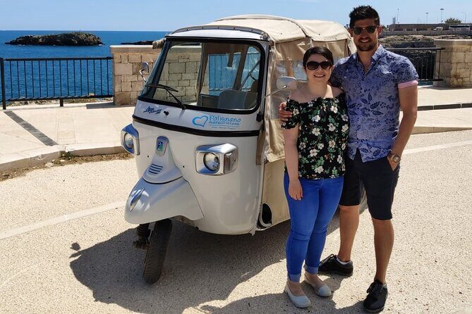 Polignano a Mare: Vintage Private Tour in TukTuk - Cala Sala (Portacola): fishermen and ancient techniques