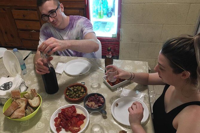 Puglia Plates - Bari Food Tour - Watching orecchiette being made at a home lunch