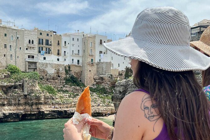 Street food tour of Polignano a Mare - What Four Tastings Really Means (And Why You Should Arrive Hungry)