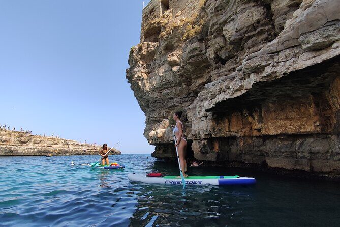 SUP Excursion in Polignano a Mare - The value of guided SUP here isn’t just safety