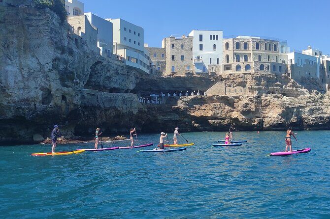 Sup Tour in Polignano caves - Wind and waves reality check: how to handle choppy conditions