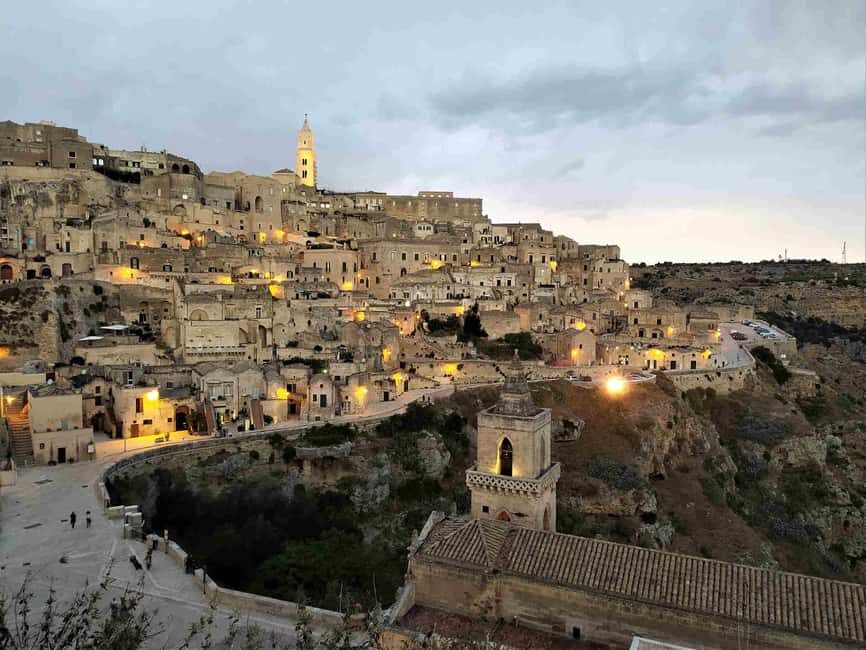 Tour of Alberobello and Guide to Matera, from Bari - Meeting point reality: Ex capolinea 1, 4 and getting on the right bus