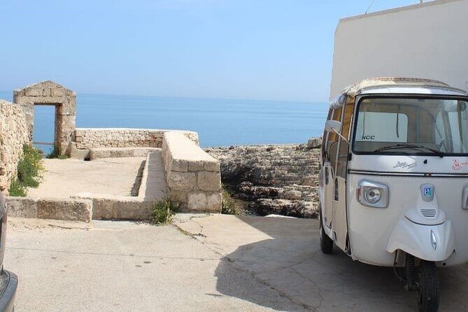 Tour of Polignano a Mare in Ape Calessino - Abbazia di San Vito: from Roman structures to monks