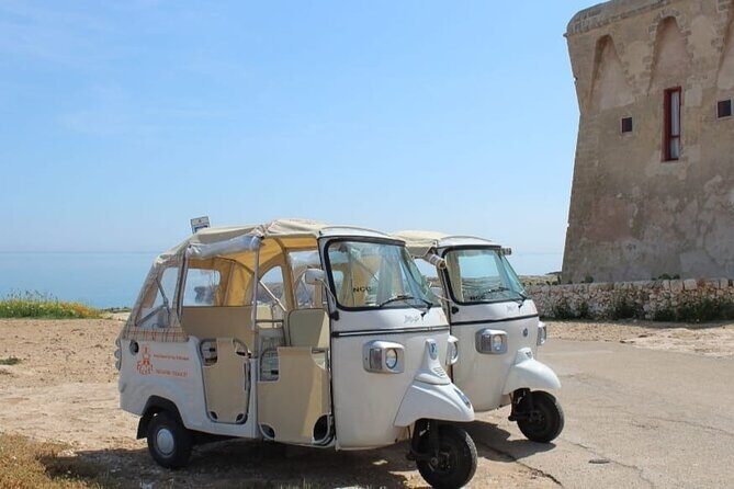 Tour of Polignano a Mare in Ape Calessino - The ape calessino experience: let the ride do the work