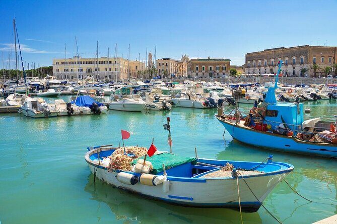 TRANI and Castel Del Monte UNESCO from your accomodation - Key things I’d mark on your plan